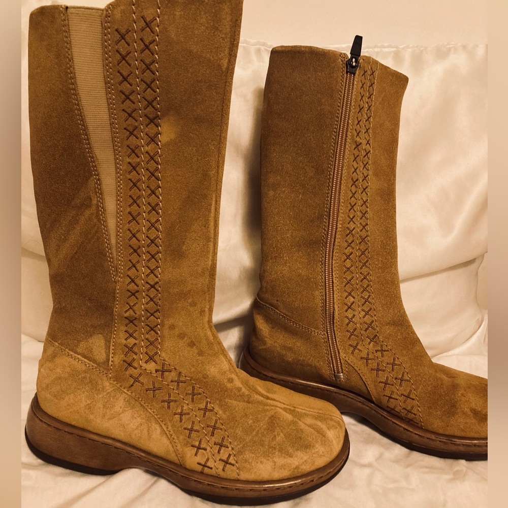 Dansko Tan Over the Knee Boots